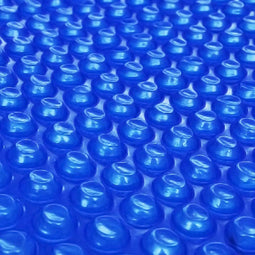 vidaXL - Solar - zwembadfolie - drijvend - rond - 300 - cm - PE - blauw