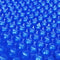 vidaXL - Solar - zwembadfolie - drijvend - rond - 300 - cm - PE - blauw