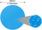 vidaXL - Solar - zwembadfolie - drijvend - rond - 300 - cm - PE - blauw