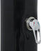 vidaXL Solardouche 20 L 214 cm zwart
