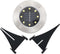 vidaXL Solargrondlampen 8 st LED-lichten RGB-kleur