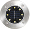 vidaXL Solargrondlampen 8 st LED-lichten warm wit