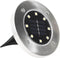 vidaXL Solargrondlampen 8 st LED-lichten wit