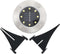 vidaXL Solargrondlampen 8 st LED-lichten wit