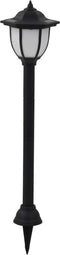 vidaXL Solarlampen 6 st LED zwart