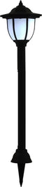 vidaXL Solarlampen 6 st LED zwart