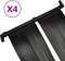 vidaXL Solarverwarmingspanelen voor zwembad 4 st 80x620 cm