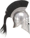 vidaXL Soldatenhelm Grieks replica LARP staal zilverkleurig