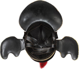 vidaXL Soldatenhelm Romeins replica staal zilverkleurig