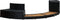 vidaXL Spa-ombouw poly rattan en acaciahout zwart