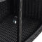 vidaXL Spa-omranding poly rattan zwart