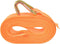 vidaXL Spanbanden 0,4 ton 6mx25mm oranje 10 st