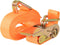 vidaXL Spanbanden 0,4 ton 6mx25mm oranje 10 st