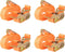 vidaXL Spanbanden 0,4 ton 6mx25mm oranje 4 st