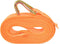 vidaXL Spanbanden 0,4 ton 6mx25mm oranje 4 st