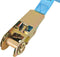 vidaXL Spanbanden 0,8 ton 4mx25mm blauw 10 st