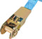 vidaXL Spanbanden 0,8 ton 6mx25mm blauw 4 st