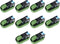 vidaXL Spanbanden 10 st 800 daN 6 m groen