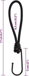vidaXL - Spanelastiek - met - haken - 25 - st - 17 - cm