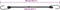 vidaXL - Spanelastieken - met - reflecterende - strips - en - haken - 50 - stuks - 46 - cm