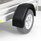 vidaXL - Spatbord - voor - wielen - van - een - aanhanger - 200 - x - 680 - mm - 2 - st