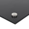 vidaXL - Spatscherm - keuken - 90x40 - cm - gehard - glas - wit