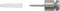 vidaXL - Spatscherm - keuken - 90x40 - cm - gehard - glas - wit