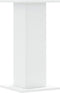 vidaXL - Speakerstandaards - 2 - st - 30x30x60 - cm - bewerkt - hout - wit