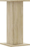 vidaXL - Speakerstandaards - 2 - st - 30x30x60 - cm - bewerkt - hout - sonoma - eiken