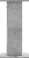 vidaXL - Speakerstandaards - 2 - st - 30x30x60 - cm - bewerkt - hout - betongrijs