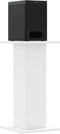 vidaXL - Speakerstandaards - 2 - st - 30x30x60 - cm - bewerkt - hout - wit