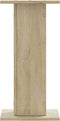 vidaXL - Speakerstandaards - 2 - st - 30x30x60 - cm - bewerkt - hout - sonoma - eiken