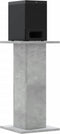 vidaXL - Speakerstandaards - 2 - st - 30x30x60 - cm - bewerkt - hout - betongrijs