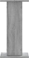 vidaXL - Speakerstandaards - 2 - st - 30x30x60 - cm - bewerkt - hout - grijs - sonoma