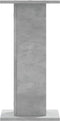 vidaXL - Speakerstandaards - 2 - st - 30x30x60 - cm - bewerkt - hout - betongrijs