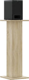 vidaXL - Speakerstandaards - 2 - st - 30x30x80 - cm - bewerkt - hout - sonoma - eiken