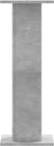 vidaXL - Speakerstandaards - 2 - st - 30x30x80 - cm - bewerkt - hout - betongrijs