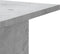 vidaXL - Speakerstandaards - 2 - st - 30x30x80 - cm - bewerkt - hout - betongrijs