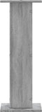 vidaXL - Speakerstandaards - 2 - st - 30x30x80 - cm - bewerkt - hout - grijs - sonoma