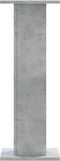 vidaXL - Speakerstandaards - 2 - st - 30x30x80 - cm - bewerkt - hout - betongrijs