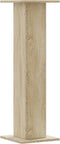 vidaXL - Speakerstandaards - 2 - st - 30x30x95 - cm - bewerkt - hout - sonoma - eiken