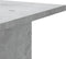 vidaXL - Speakerstandaards - 2 - st - 30x30x95 - cm - bewerkt - hout - betongrijs