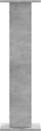 vidaXL - Speakerstandaards - 2 - st - 30x30x95 - cm - bewerkt - hout - betongrijs
