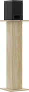 vidaXL - Speakerstandaards - 2 - st - 30x30x95 - cm - bewerkt - hout - sonoma - eiken
