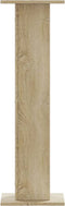 vidaXL - Speakerstandaards - 2 - st - 30x30x95 - cm - bewerkt - hout - sonoma - eiken