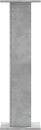 vidaXL - Speakerstandaards - 2 - st - 30x30x95 - cm - bewerkt - hout - betongrijs