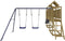vidaXL - Speelhuis - geïmpregneerd - grenenhout