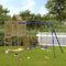 vidaXL - Speelhuis - geïmpregneerd - grenenhout