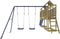 vidaXL - Speelhuis - geïmpregneerd - grenenhout
