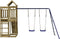 vidaXL - Speelhuis - geïmpregneerd - grenenhout